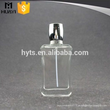 Transparentes leeres Glasflaschen-Duftparfüm der Nachfüllung 100ml